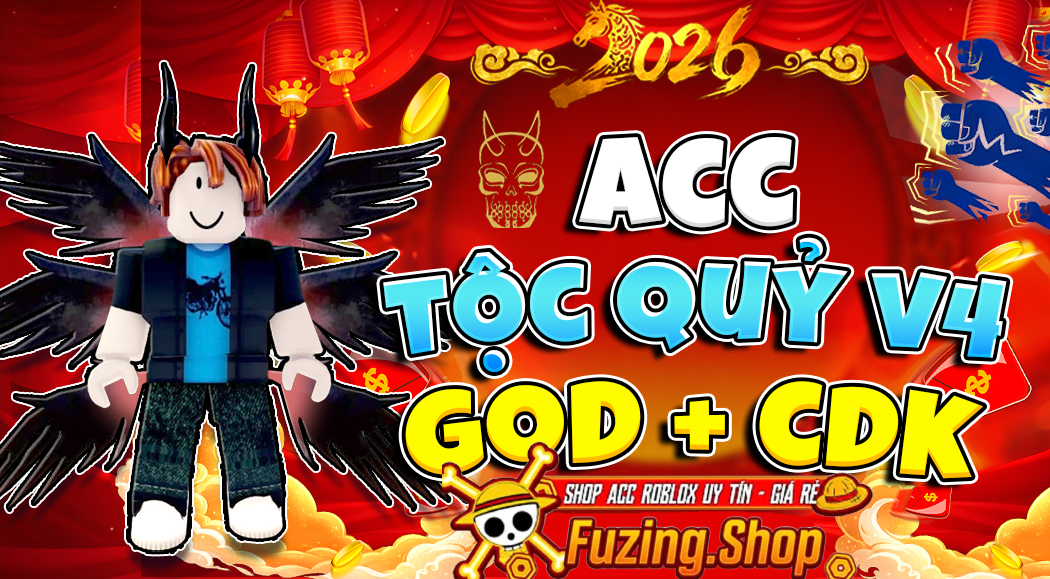 Acc Tộc Qủy V4 Full Gear - God -CDK - SGT